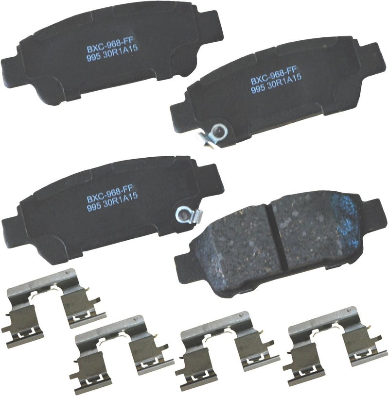Bendix Premium SBC995 Ceramic Rear Brake Pads for Toyota Sienna 2010-2004 - Image 1